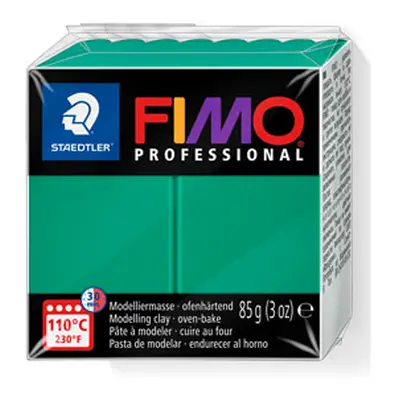 Fimo Professional Green 85g Polymer Clay Block Fimo Colour Reference 500