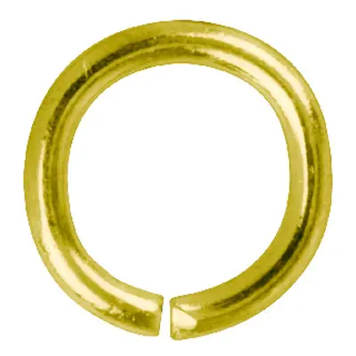 Gold Plated Jump Ring Round 8.8mm Pack of 100