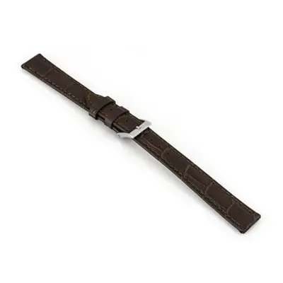 Bolle Dark Brown Leather Watch Strap 16mm