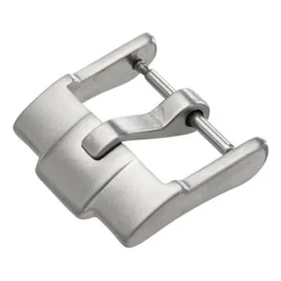 Silver Brushed Buckle 18mm