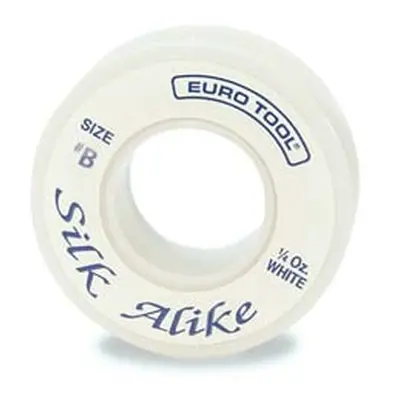 Silk Alike Thread White, Size 0, 132.6m Spool