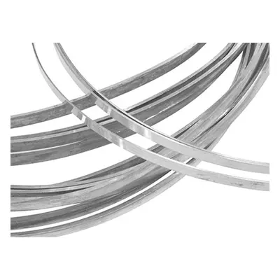 Sterling Silver Rectangular Wire 12.7mm X 3.2mm Fully Annealed, 100% Recycled Silver