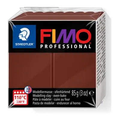 Fimo Professional Chocolate 85g Polymer Clay Block Fimo Colour Reference 77