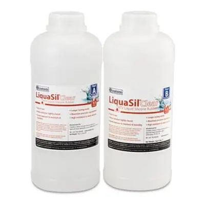 Castaldo LiquaSilClear 1:1, RTV Liquid Moulding Rubber, Clear, 2kg, Clear