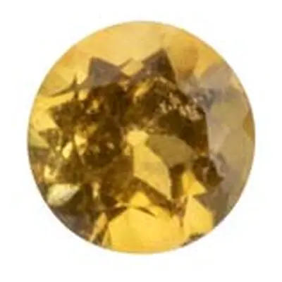 Citrine, Round, 2mm