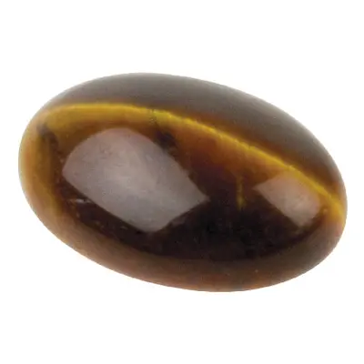 Tiger`s-eye, Oval Cabochon 6x4mm