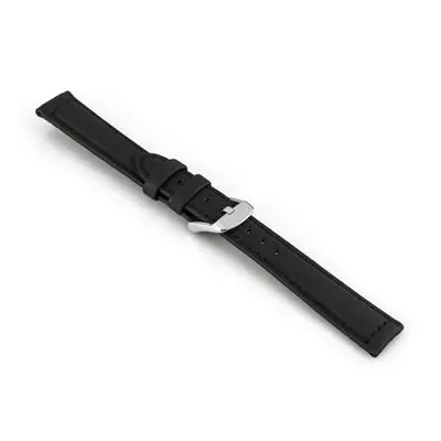 Capri Black Watch Strap 18mm