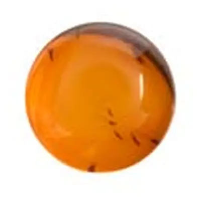 Natural Amber, Round Cabochon, 4mm