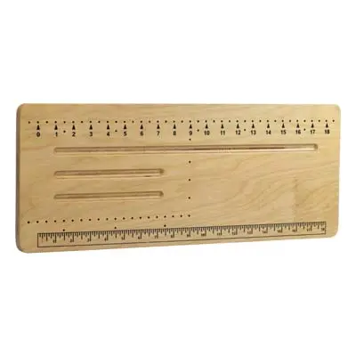 Wooden Stringing Measurement Board