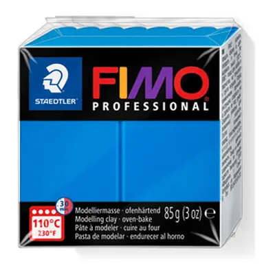 Fimo Professional True Blue 85g Polymer Clay Block Fimo Colour Reference 300