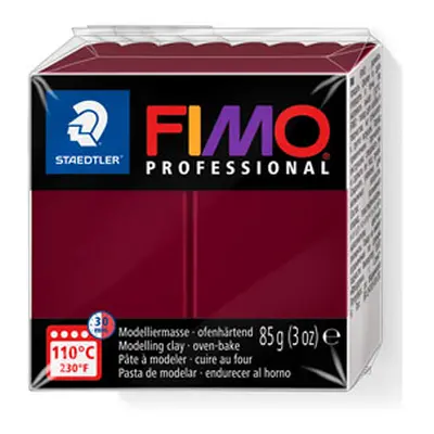 Fimo Professional Bordeaux 85g Polymer Clay Block Fimo Colour Reference 23