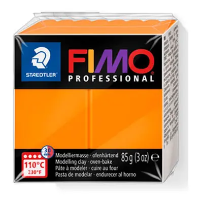 Fimo Professional Orange 85g Polymer Clay Block Fimo Colour Reference 4