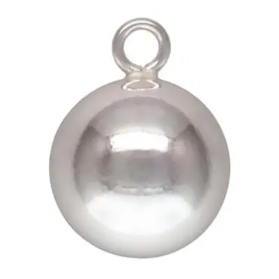 Sterling Silver Ball Drop 8mm