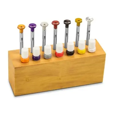 Screwdriver Set Of 7 For Watchmakers And Jewellers With Replacement Heads