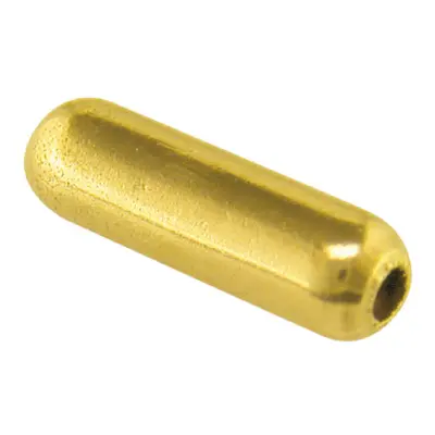 Base Metal Gilt Pin Protectors Push On Pack of 10