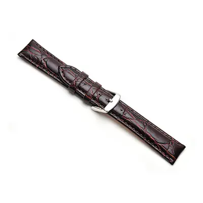 Brown Super Croc Grain Watch Strap 12mm Genuine Leather