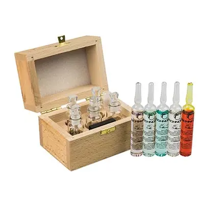 Technoflux Metal Test Kit With 5 Bottles And Synthetic Touch Stone UN2031 UN3093