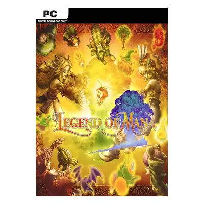 Legend of Mana for PC - Steam Download Code