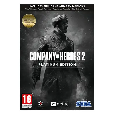 Company of Heroes 2 - Platinum Edition for PC / Mac / Linux - Steam Download Code