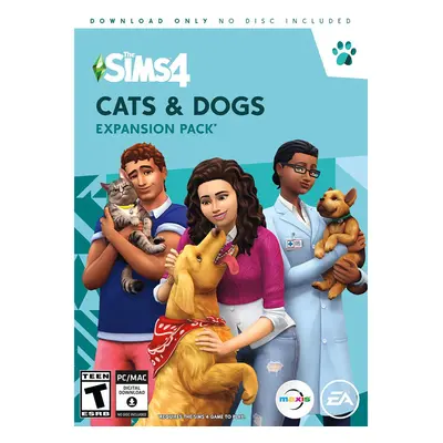 The Sims 4 Cats and Dogs (PC / Mac) (Code In Box)