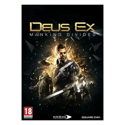 Deus Ex Mankind Divided for PC / Mac / Linux - Steam Download Code