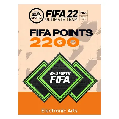 FIFA 22 Ultimate Team FIFA Points 2200 (PC) for PC - EA Origin Download Code