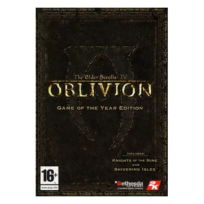 The Elder Scrolls IV: Oblivion Game of the Year Edition for PC - Steam Download Code