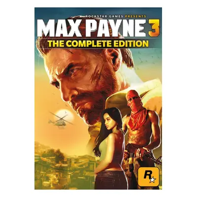 Max Payne 3 Complete Edition for PC - Rockstar Launcher Download Code