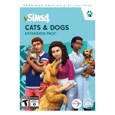 The Sims 4 Cats and Dogs for PC / Mac - EA Origin Download Code