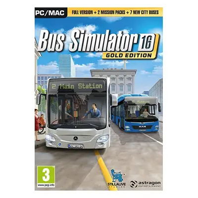 Bus Simulator 16 Gold Edition for PC / Mac - Steam Download Code