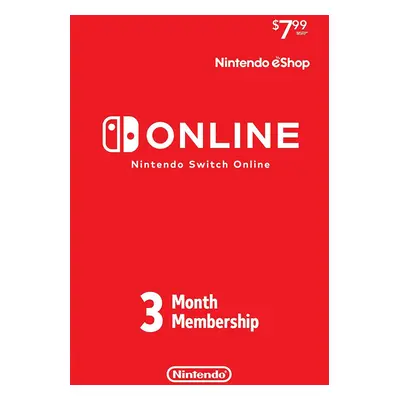 Nintendo Switch Online 3 Month Membership EU for Switch - Nintendo eShop Download Code