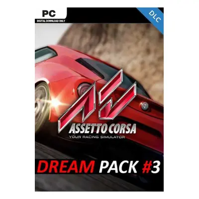 Assetto Corsa - Dream Pack 3 for PC - Steam Download Code