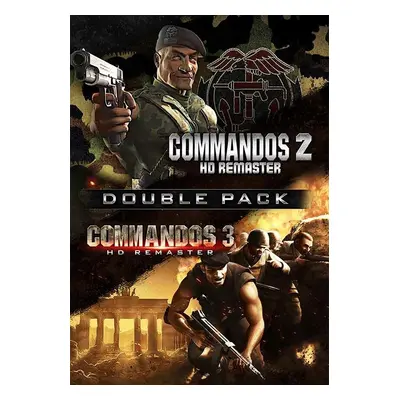 Commandos 2 and 3 - HD Remaster Double Pack for PC / Mac / Linux - Steam Download Code