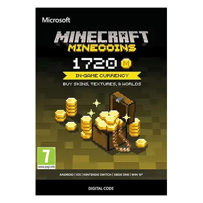 Minecraft Minecoin Pack 1720 Coins for PC / Mac / Linux / Xbox - Minecraft.net Download Code