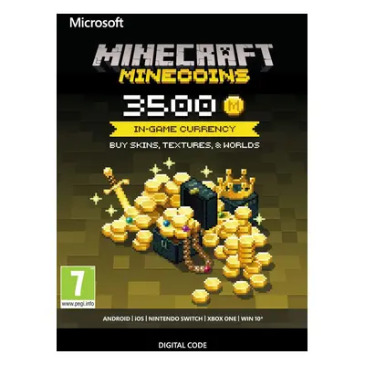 Minecraft Minecoin Pack 3500 Coins for PC / Mac / Linux / Xbox - Minecraft.net Download Code