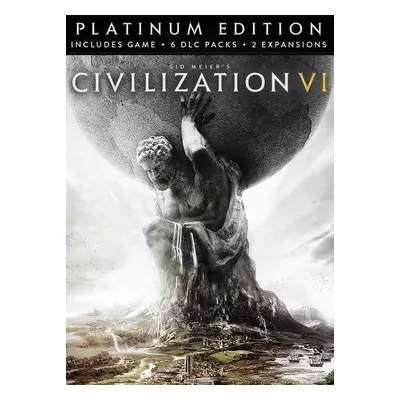 Sid Meier’s Civilization VI Platinum Edition for PC / Mac / Linux - Steam Download Code