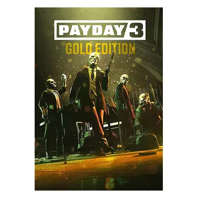 PAYDAY 3 - Gold Edition for PC - Steam Download Code