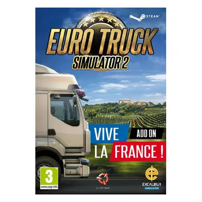 Euro Truck Simulator 2: Vive la France! for PC / Mac / Linux - Steam Download Code