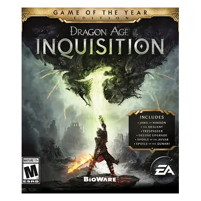 Dragon Age: Inquisition - Game of the Year for PC - EA Origin Download Code