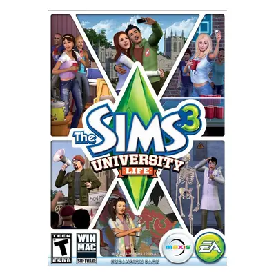 The Sims 3: University Life for PC / Mac - EA Origin Download Code