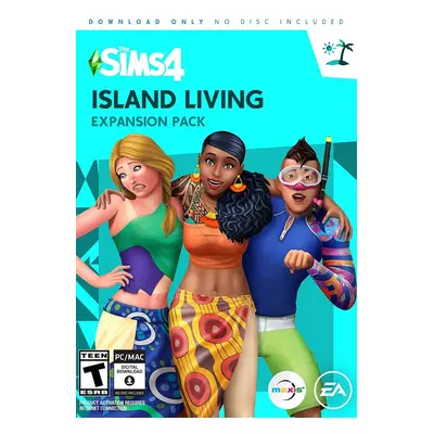 The Sims 4 Island Living for PC / Mac - EA Origin Download Code