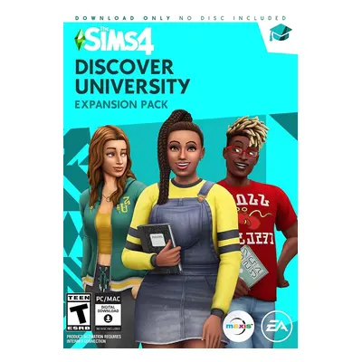 The Sims 4 Discover University for PC / Mac - EA Origin Download Code