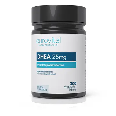 DHEA 25mg 300 Vegetarian Tablets