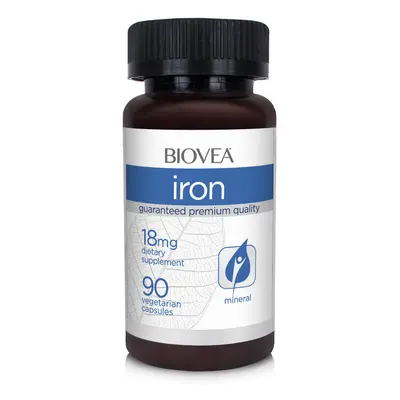 IRON 18mg 90 Vegetarian Capsules