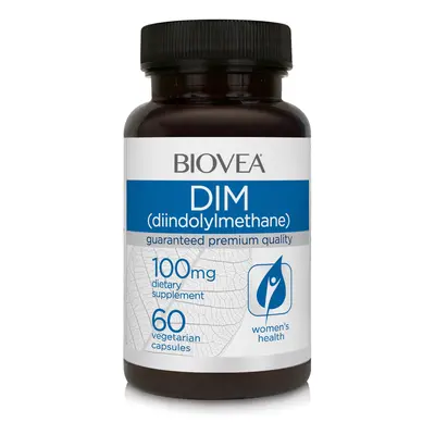 DIM (Diindolylmethane) 100mg 60 Vegetarian Capsules