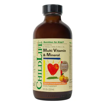 MULTI VITAMIN & MINERAL (Natural Orange/Mango Flavour) (8oz) 237ml