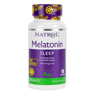 MELATONIN SLEEP 3mg (Time Release) 100 Tablets