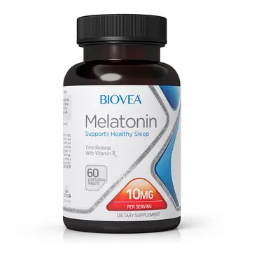 MELATONIN 10mg 60 Vegetarian Tablets (Time Release)