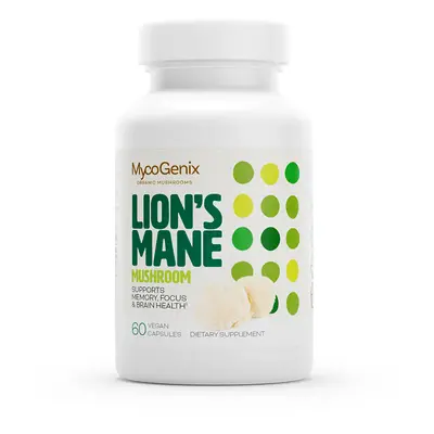 LION'S MANE MUSHROOM 1000mg 60 Vegan Capsules