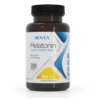 MELATONIN 3mg 240 Vegetarian Tablets